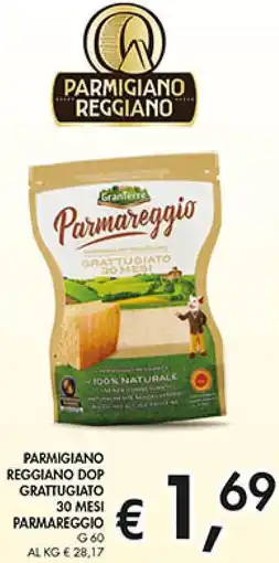 Coal Parmigiano reggiano dop grattugiato 30 mesi PARMAREGGIO offerta