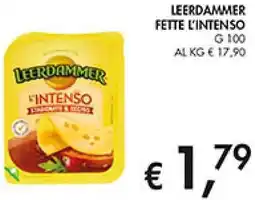 Coal Leerdammer fette l'intenso offerta