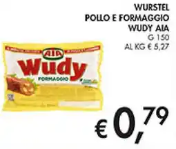 Coal Wurstel pollo e formaggio wudy AIA offerta