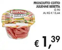 Coal Prosciutto cotto julienne BERETTA offerta