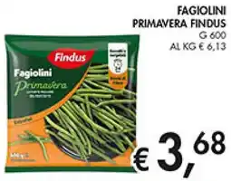 Coal Fagiolini primavera FINDUS offerta