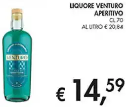 Coal Liquore venturo aperitivo offerta