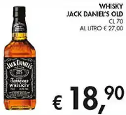 Coal Whisky jack daniel's old offerta