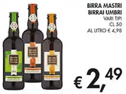 Coal Birra mastri birrai umbri offerta
