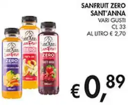Coal Sanfruit zero SANT'ANNA offerta