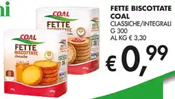 Coal Fette biscottate COAL offerta