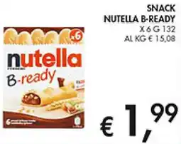 Coal Snack NUTELLA B-READY offerta
