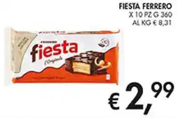 Coal Fiesta ferrero offerta