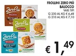 Coal Frollini zero più balocco offerta