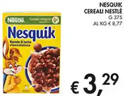 Coal Nesquik cereali NESTLÉ offerta