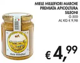Coal Miele millefiori marche premiata apicoltura sileoni offerta