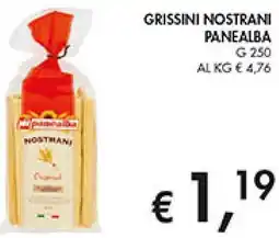 Coal Grissini nostrani panealba offerta