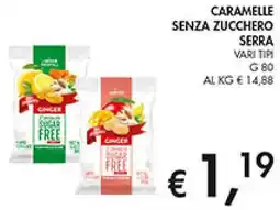 Coal Caramelle senza zucchero serra offerta