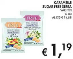Coal Caramelle sugar free serra offerta