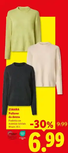 Lidl ESMARA Pullover da donna offerta