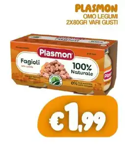 Franzy's Plasmon omo legumi offerta
