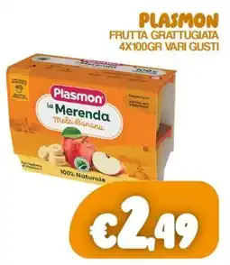 Franzy's Plasmon frutta grattugiata offerta