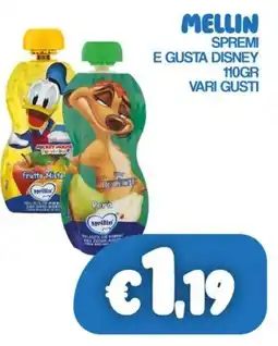 Franzy's Mellin spremi e gusta disney offerta