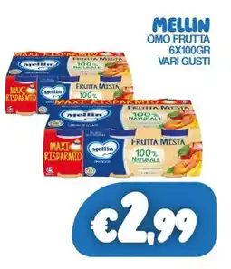 Franzy's Mellin omo frutta offerta