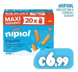 Franzy's Nipiol biscottini 6 cereali offerta