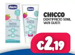 Franzy's Chicco dentifricio offerta