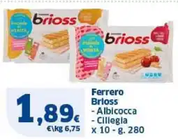 Sigma Ferrero Brloss x 10 offerta