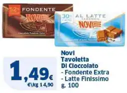 Sigma Novi Tavoletta DI Cloccolato offerta