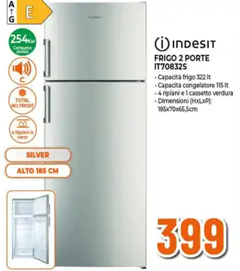 INDESIT FRIGO 2 PORTE IT70832S