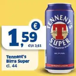 Sigma Tennent's Birra Super offerta