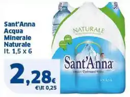 Sigma Sant'Anna Acqua Minerale Naturale offerta
