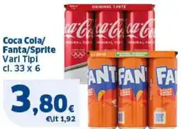Sigma Coca Cola/ Fanta/Sprite offerta
