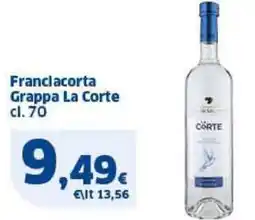 Sigma Franciacorta Grappa La Corte offerta