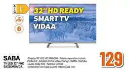 Ipercoop SABA TV LED 32" FHD SA32SM10VDA offerta