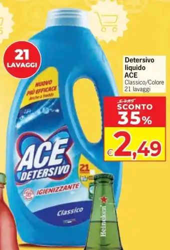 Detersivo liquido ACE