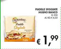 Coal Piadelle sfogliate MULINO BIANCO offerta