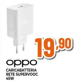 Ipercoop Oppo caricabatteria rete supervooc 45W offerta