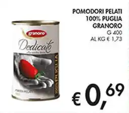 Coal Pomodori pelati 100% puglia GRANORO offerta