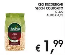 Coal Ceci decorticati secchi COLFIORITO offerta