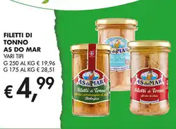 Coal Filetti di tonno AS DO MAR offerta