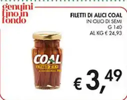 Coal Filetti di alici COAL offerta