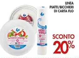 Coal Linea piatti/bicchieri di carta flo offerta