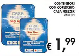 Coal Contenitori con coperchio CASA FREEZER offerta
