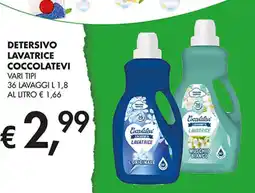 Coal Detersivo lavatrice COCCOLATEVI offerta