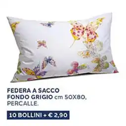 Coal Federa a sacco fondo grigio cm 50x80, percalle offerta
