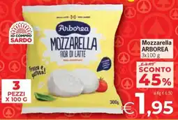 Despar Mozzarella ARBOREA offerta