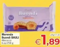 Despar Buondi BAULI Albicocca 6 pz offerta