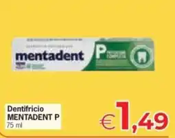 Despar Dentifricio MENTADENT P offerta
