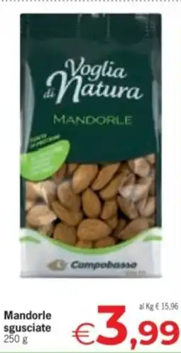 Despar Mandorle sgusciate offerta