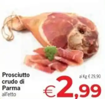Despar Prosciutto crudo di Parma offerta