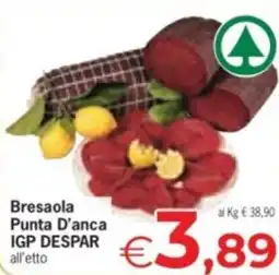 Despar Bresaola Punta D'anca IGP DESPAR offerta